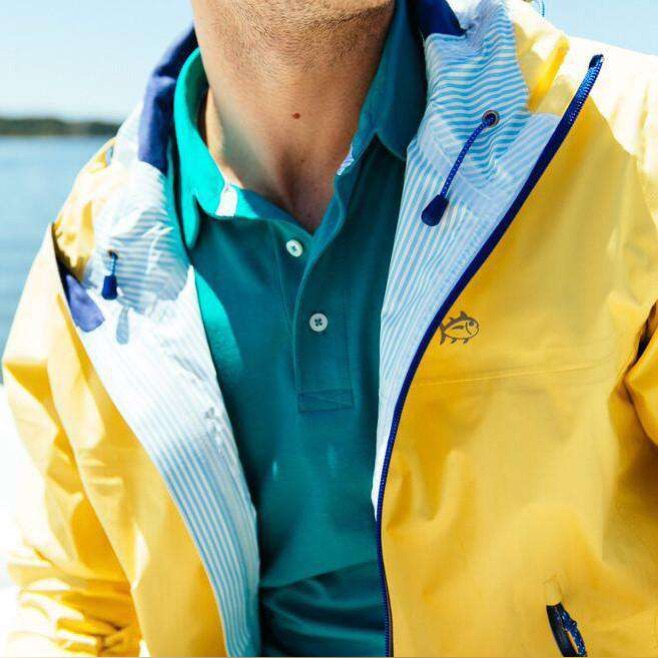 Santee Rain Slick In Yellow Rain Jacket